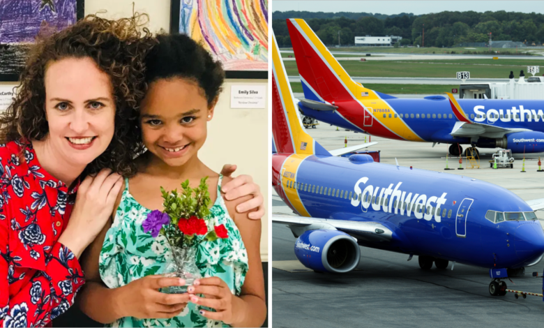 Demanda a Southwest Airlines tras ser acusada de traficar su hija