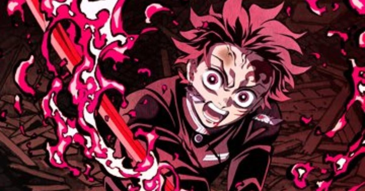 Demon Slayer destaca la hoja ardiente de Tanjiro con un nuevo arte