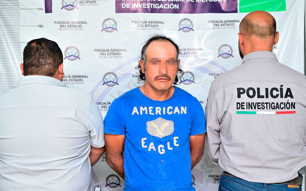 Detienen a motociclista que agredía mujeres con picahielo en SLP