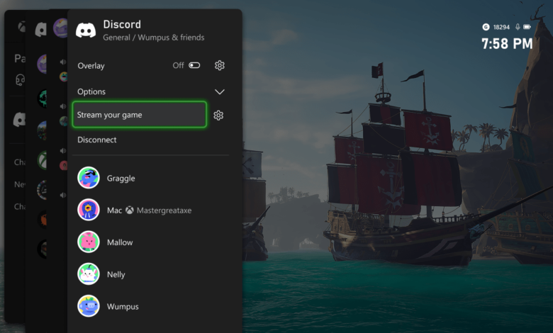 Discord ahora te permitirá transmitir juegos de Xbox directamente a servidores y DM