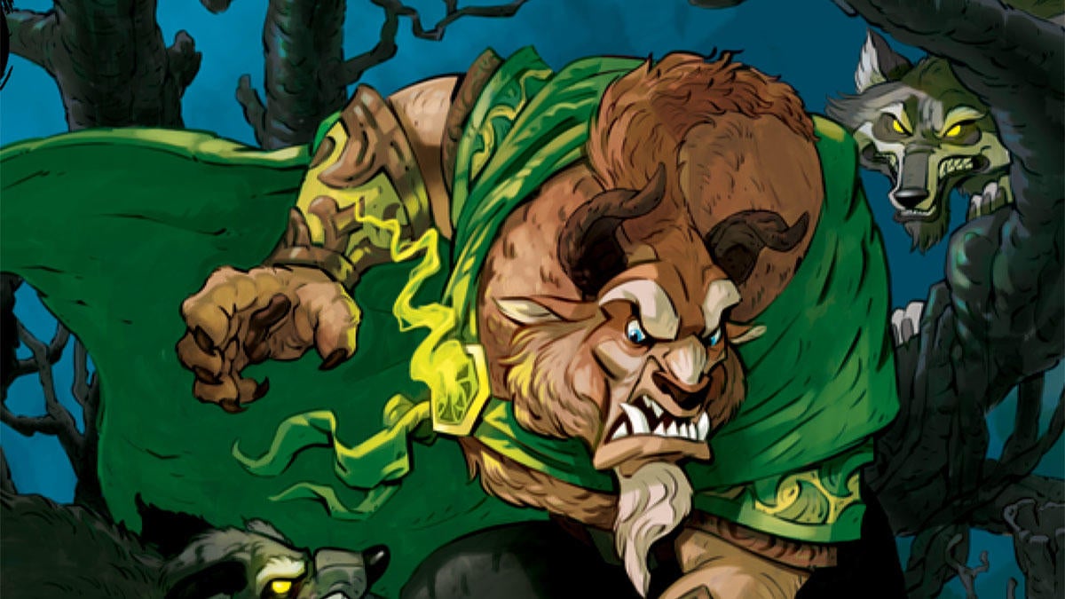 Disney Lorcana dibuja líneas durante la noche en Gen Con