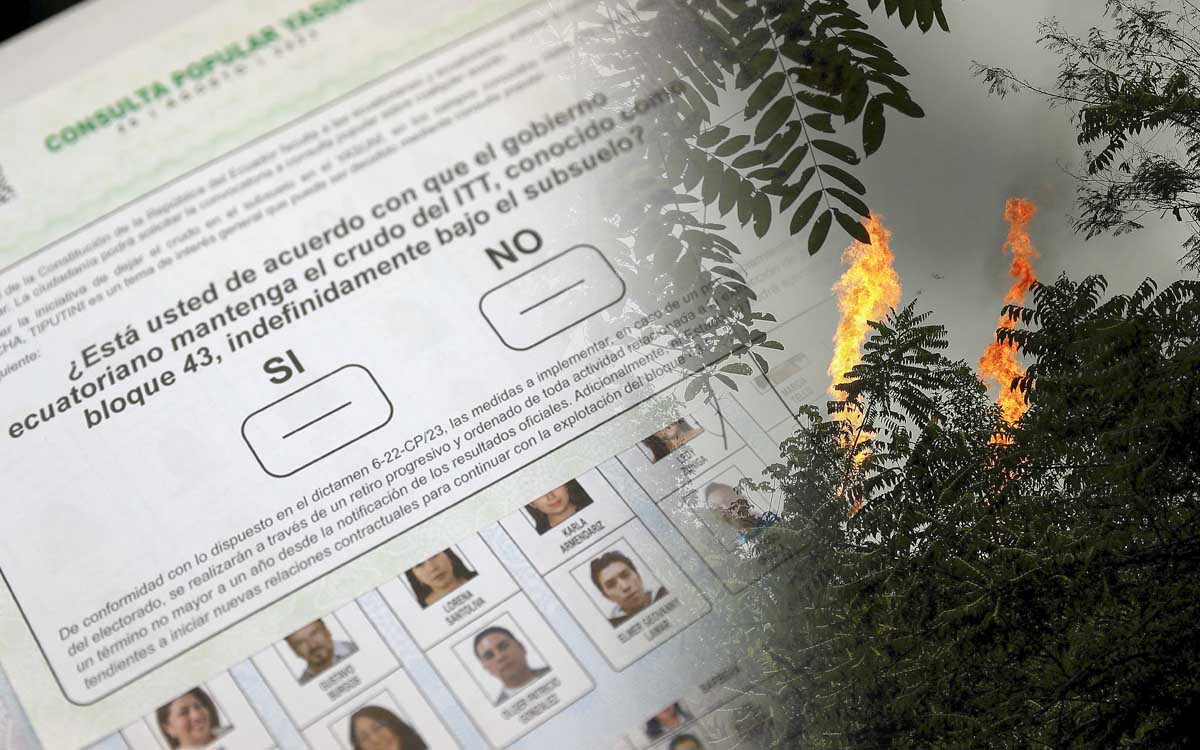 Ecuador decide en un histórico plebiscito detener una explotación petrolera en la Amazonía