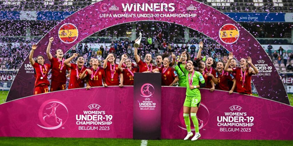 El Atlético, presente en la victoria en el Europeo sub-19