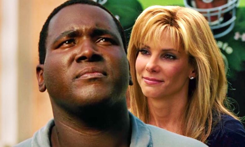 El actor Michael Oher de The Blind Side defiende a Sandra Bullock en medio de una batalla legal entre figuras de la vida real