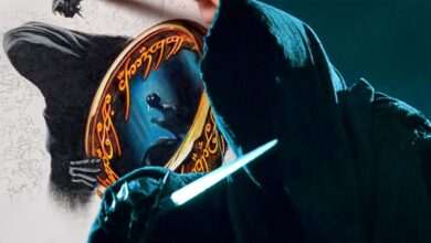 El arte de El señor de los anillos une a los villanos bajo la esclavitud del anillo en un video de lapso de tiempo