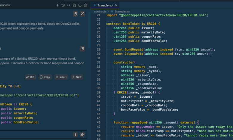 El asistente de inteligencia artificial de SettleMint tiene como objetivo ayudar a los desarrolladores web3 a redactar mejores contratos inteligentes