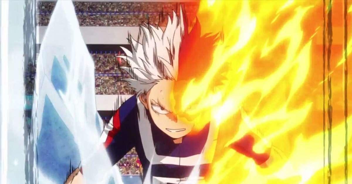 El boceto de My Hero Academia le da vida a Vigilante Todoroki