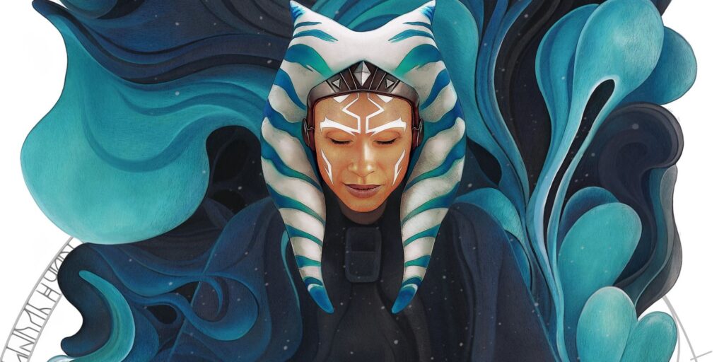 El hermoso arte de Ahsoka muestra al aprendiz de Anakin Skywalker listo para conquistar la galaxia
