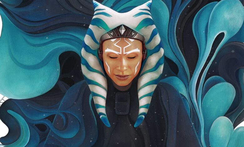El hermoso arte de Ahsoka muestra al aprendiz de Anakin Skywalker listo para conquistar la galaxia