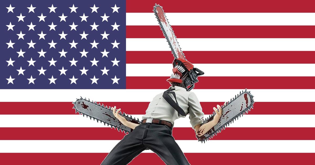 El hombre de la motosierra desempaqueta su carne con Estados Unidos