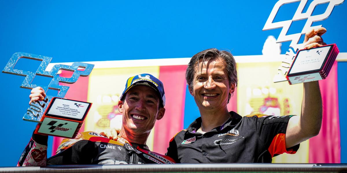 El jefe de Aleix Espargaró, tajante: "Tiene las pelotas más grandes del paddock"