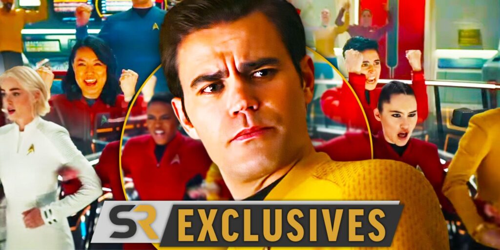 El nuevo actor de Kirk de Star Trek elogia a Anson Mount y al elenco y equipo de Strange New Worlds