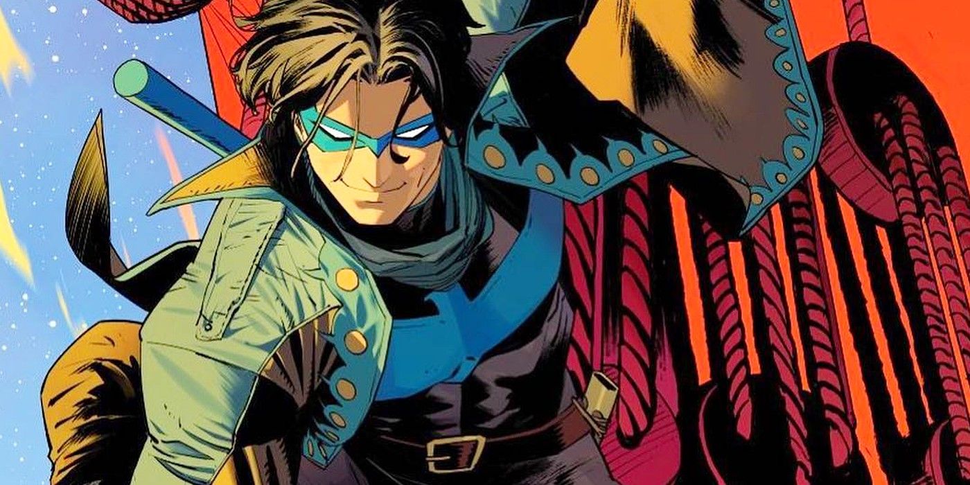 El nuevo disfraz de Nightwing obtiene una magnífica exhibición en un rediseño con temática pirata