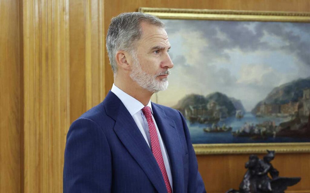 El rey de España inicia las consultas para proponer un candidato a presidente