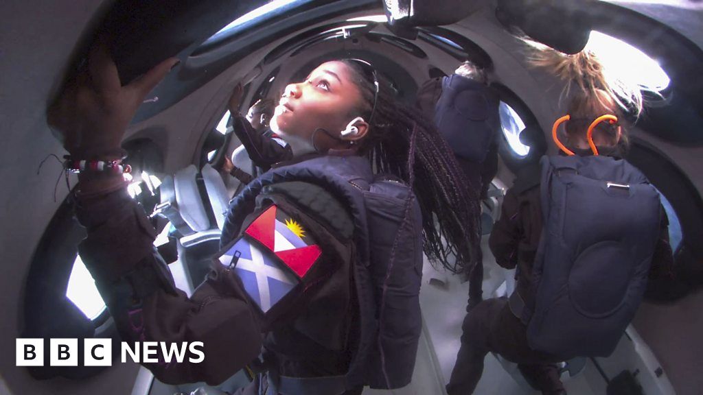 Estudiante ‘asombrado’ después de ir al espacio