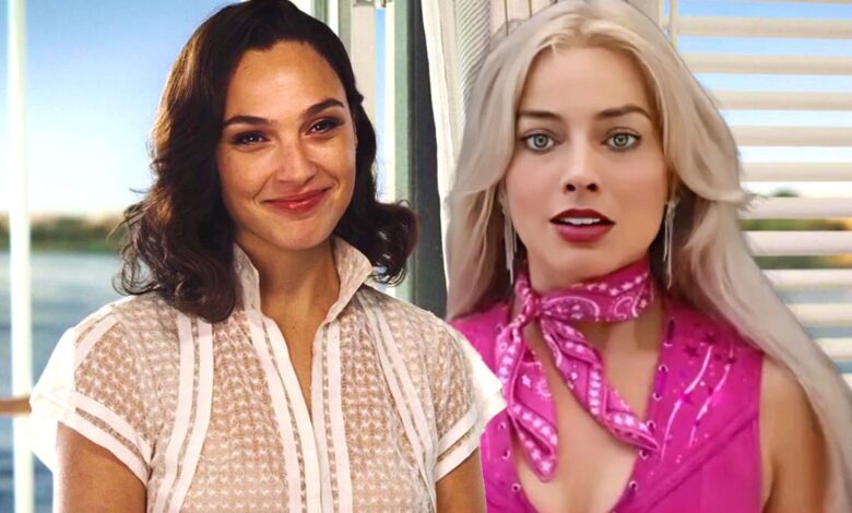 Gal Gadot sobre ser la primera elección de casting de Barbie de Margot Robbie: "Ella calentó mi corazón"