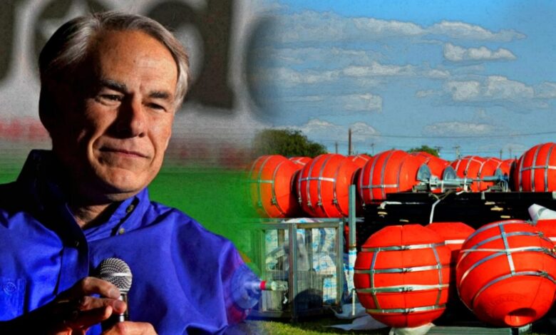 Gobernador de Texas niega que boyas alambradas causaran muertes de migrantes