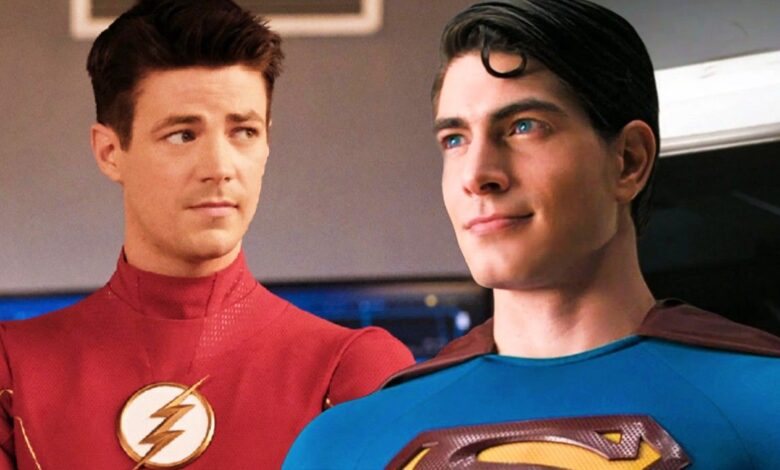 Grant Gustin muestra el rizo perfecto de Superman en un nuevo video