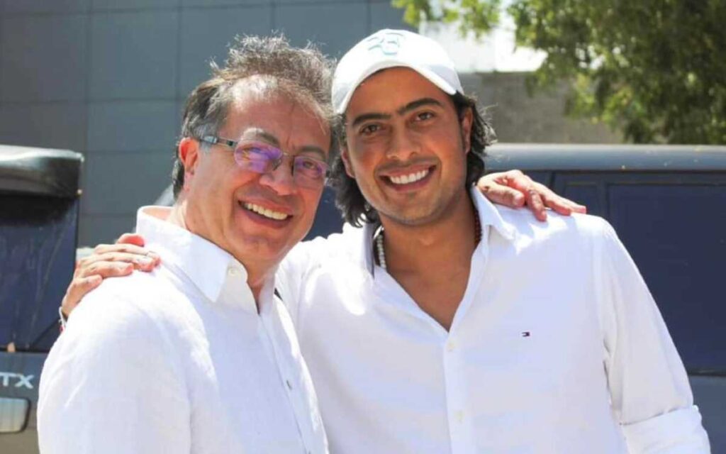 Gustavo Petro visitó por primera vez a su hijo, acusado de lavado de dinero