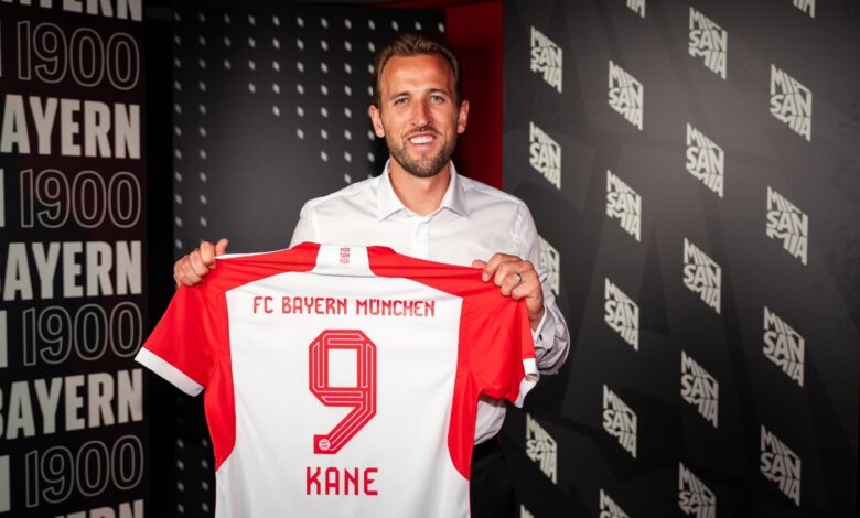 Harry Kane firma con el Bayern Munich hasta 2027