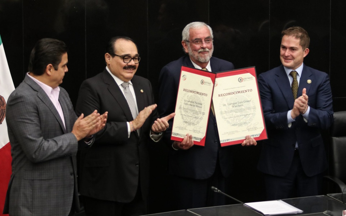 Invertir en educación y ciencia es un asunto de soberanía nacional: Enrique Graue en Congreso de la Unión