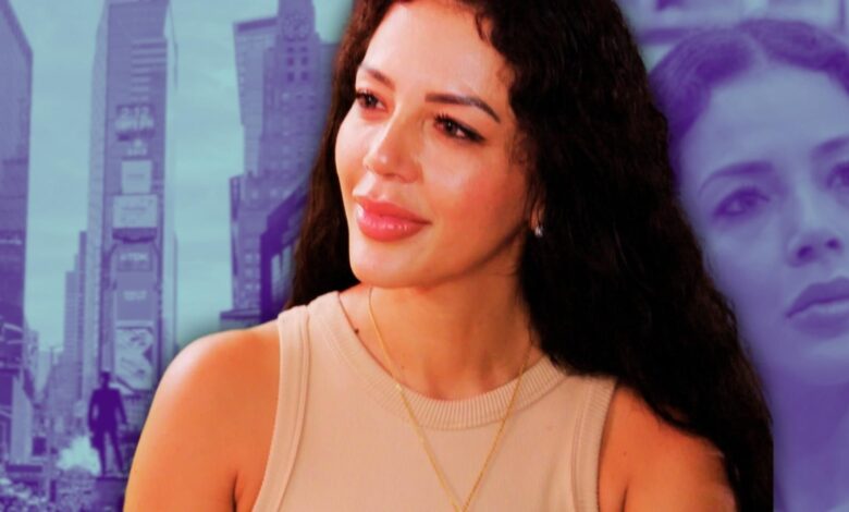 Jasmine Pineda vista en Nueva York con su sorprendente coprotagonista de Prometido de 90 días