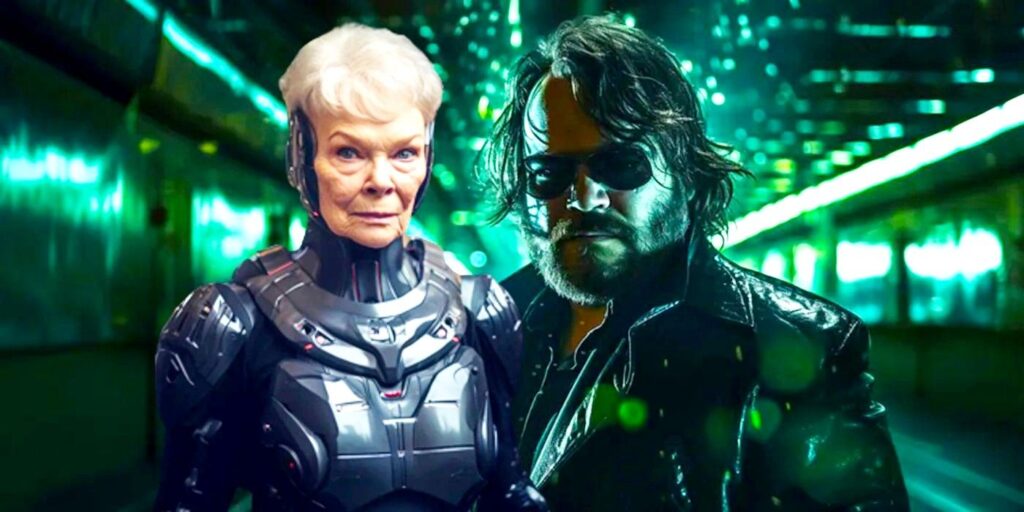 Judi Dench es Robocop, Jack Black es Neo en arte hiperrealista de "los mejores papeles que nunca sucedieron"