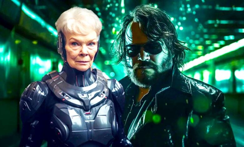 Judi Dench es Robocop, Jack Black es Neo en arte hiperrealista de "los mejores papeles que nunca sucedieron"