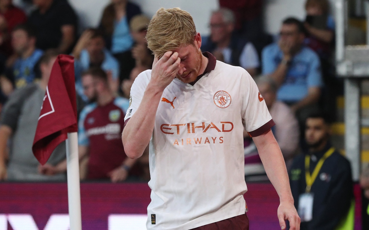 Kevin De Bruyne estará cuatro meses de baja