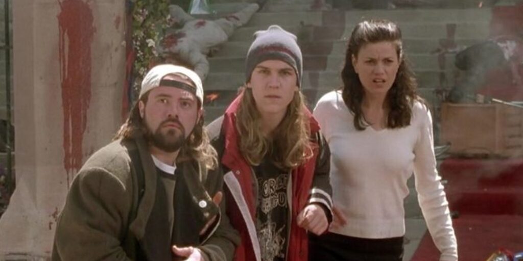 Kevin Smith comparte una escena perdida de Dogma que incluye el primer beso en pantalla de Silent Bob