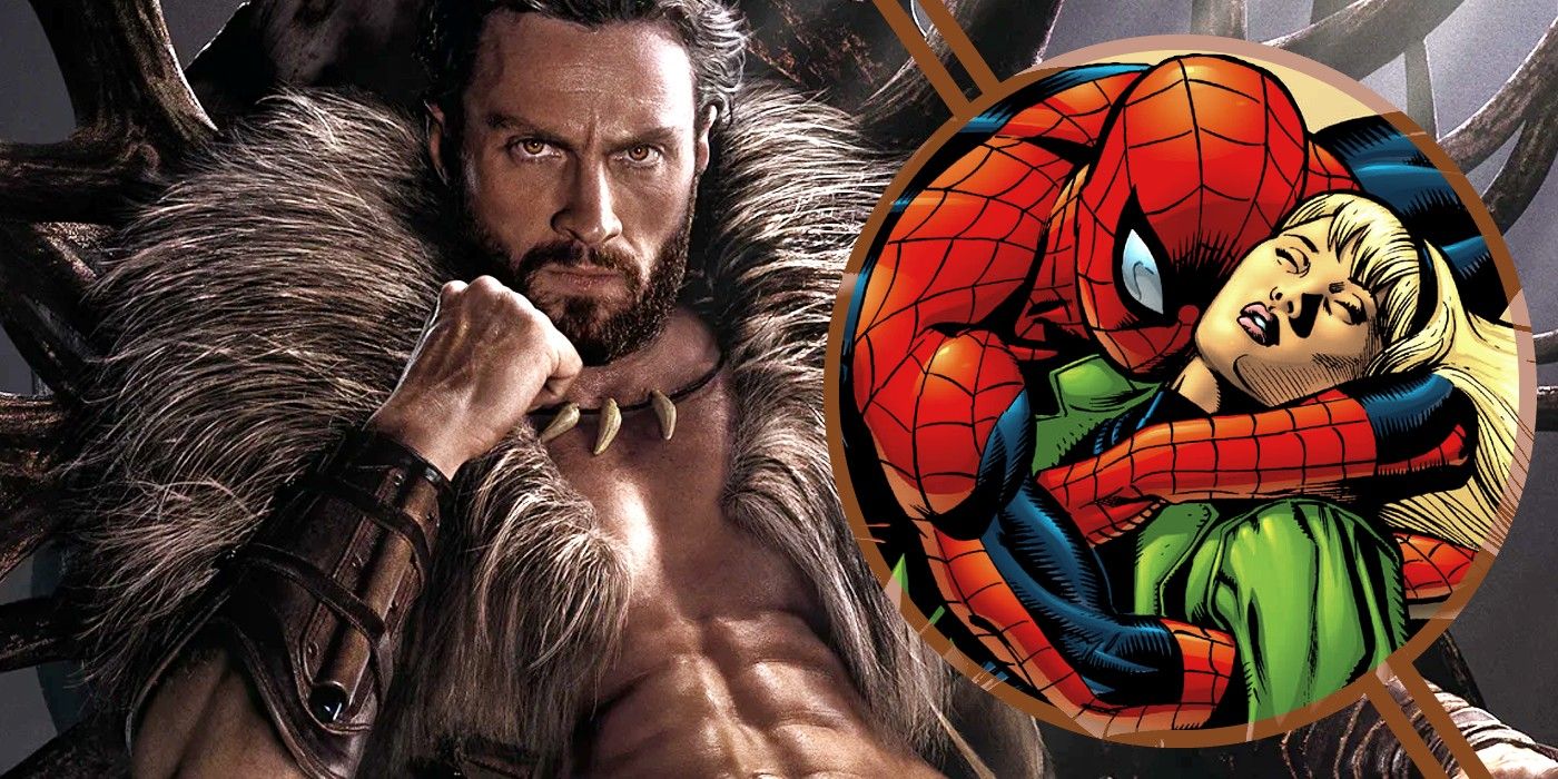Kraven de Spider-Man obtiene una nueva conexión con la muerte de Gwen Stacy antes del debut cinematográfico