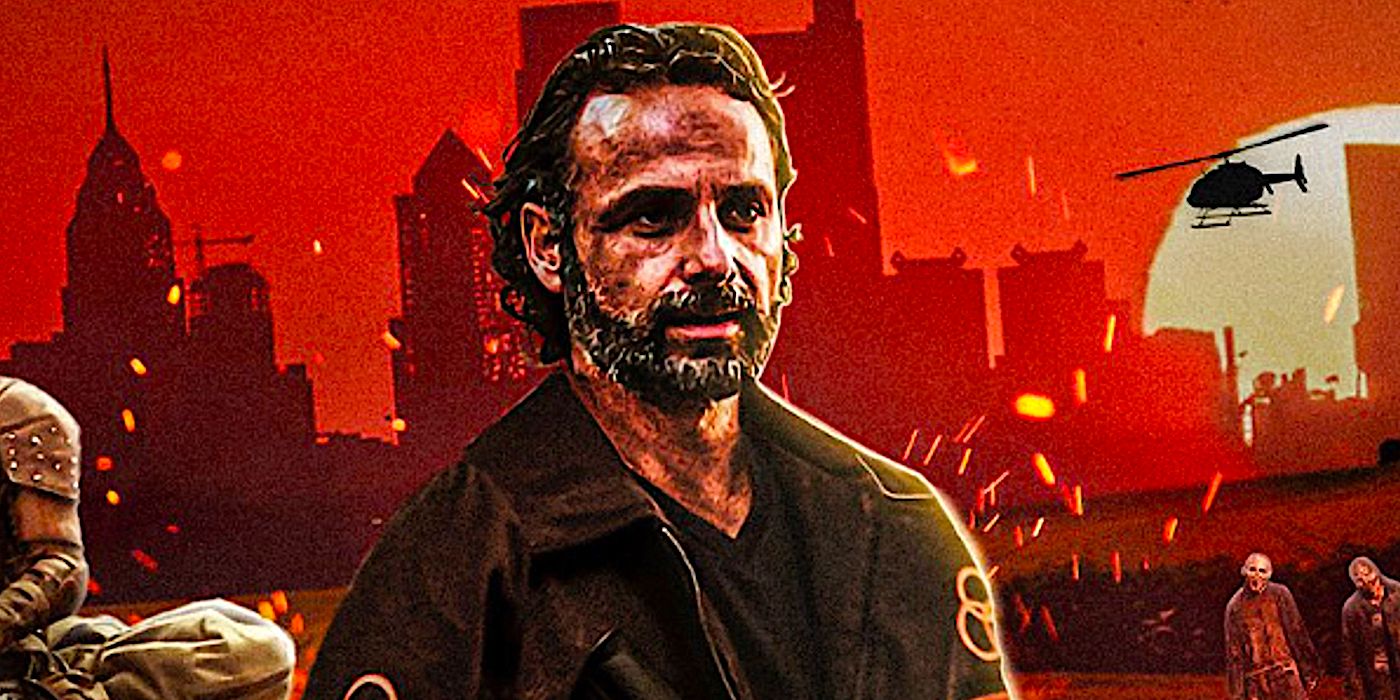 La batalla de Rick y Michonne con el CRM se vuelve apocalíptica en el póster para fans del spin-off de Walking Dead