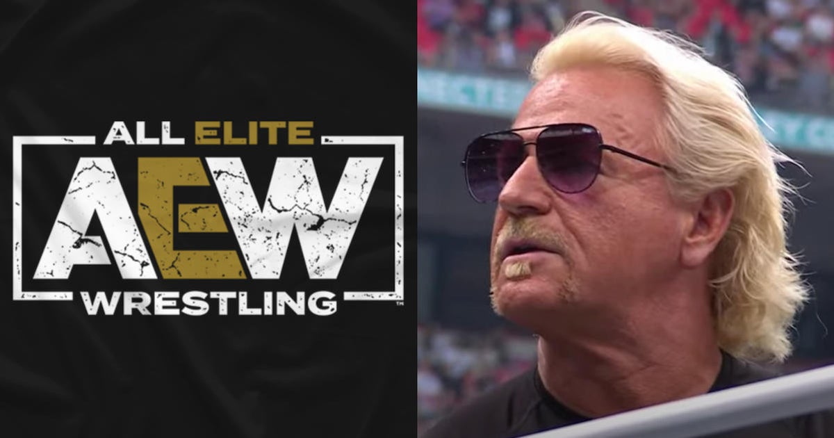La estrella de la comedia de televisión choca con AEW All In y golpea a Jeff Jarrett con la guitarra