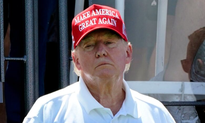 La fianza y términos que debe cumplir Trump por caso en Georgia