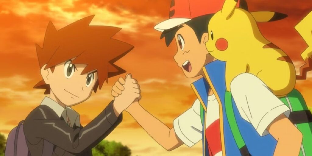 La mayor victoria de Ash contra Gary en Pokémon demuestra que las críticas de una serie son erróneas