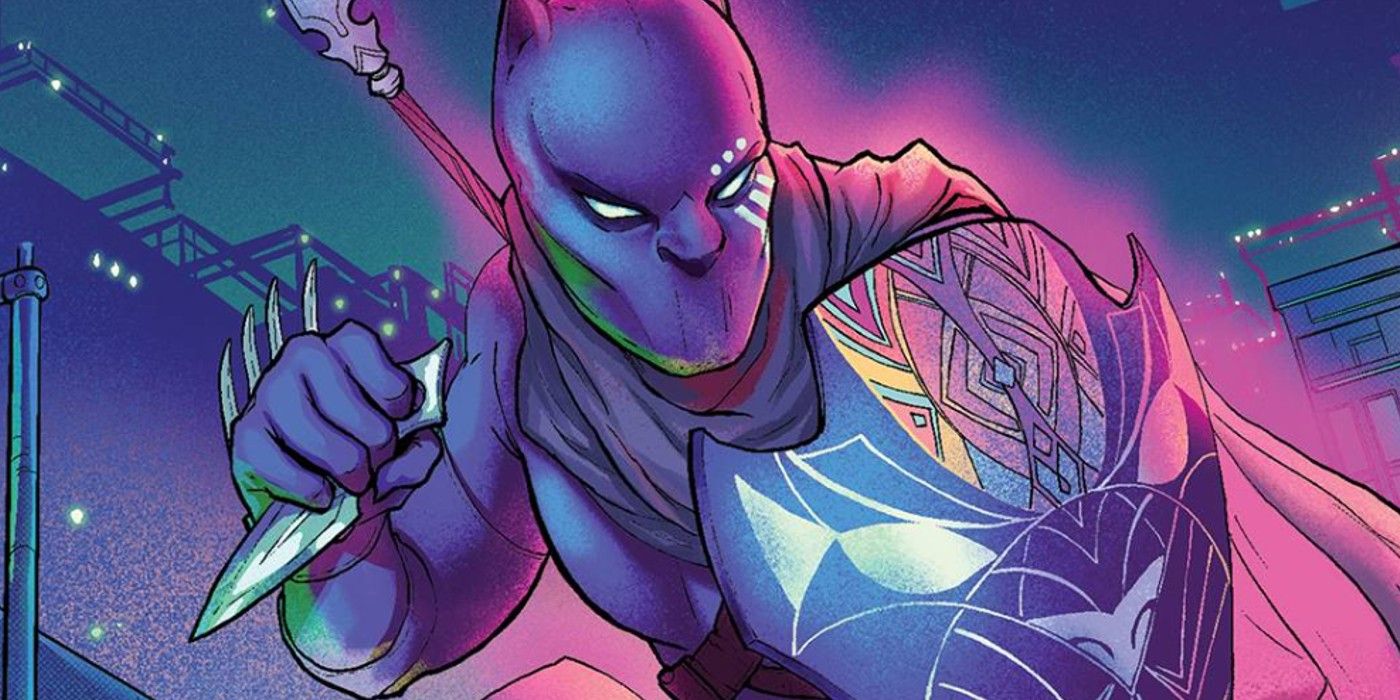 La nueva arma de Black Panther hace que el vibranium sea aún más poderoso