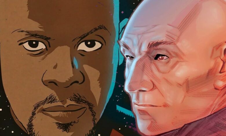 La nueva conexión Borg de Benjamin Sisko explica cómo perdonó a Picard