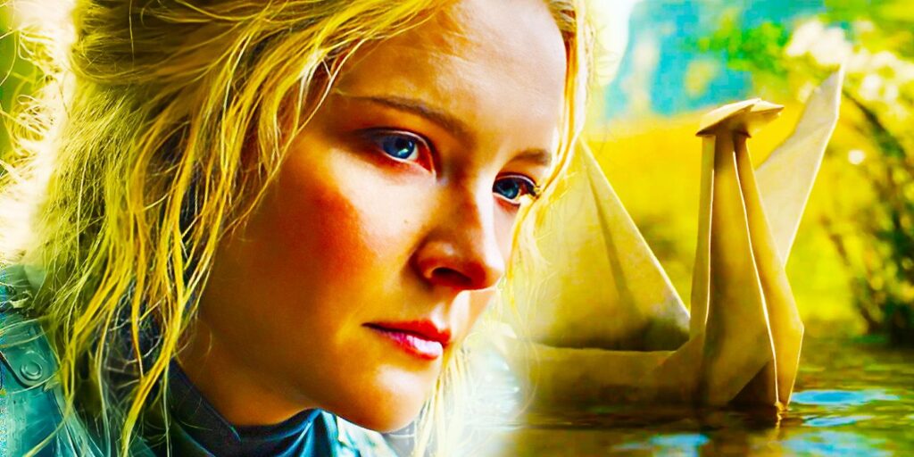 La nueva historia de fondo de Galadriel presagió una gran batalla de Tolkien que los anillos de corte de energía