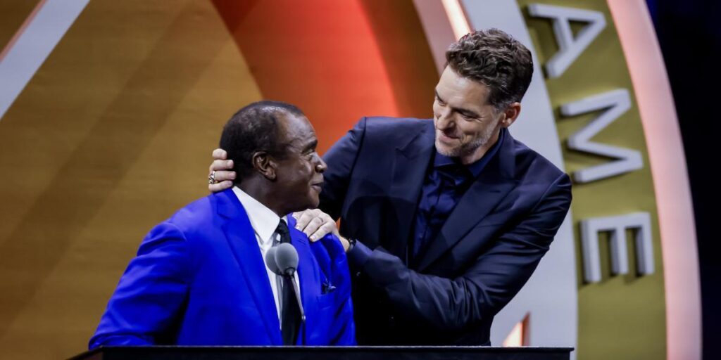 La trayectoria de Pau Gasol en 150 segundos: "Al querer anotar se convertía en monstruo"