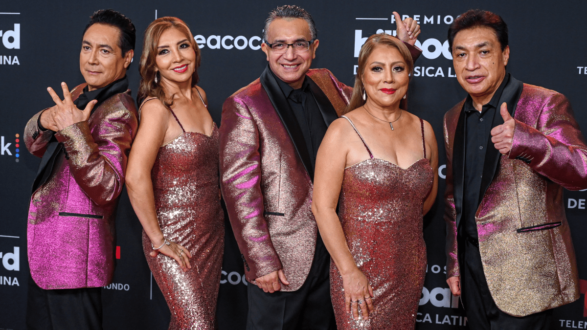 Los Ángeles Azules actuarán y serán galardonados en los Premios Billboard 2023