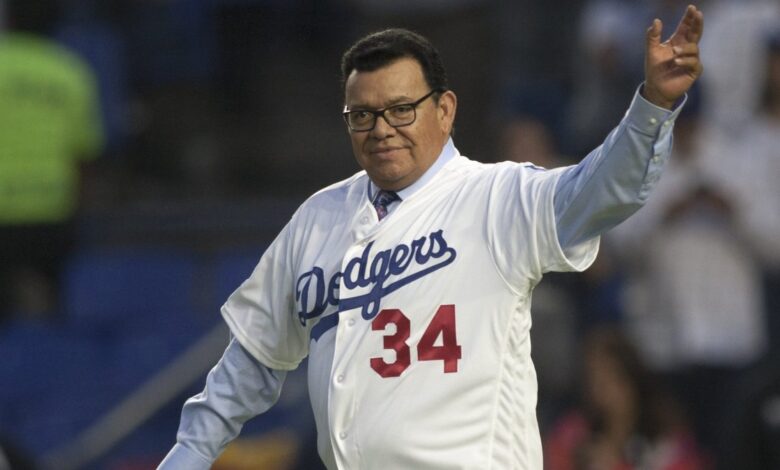 Los Dodgers retirarán el No. 34 en honor al legendario lanzador Fernando Valenzuela