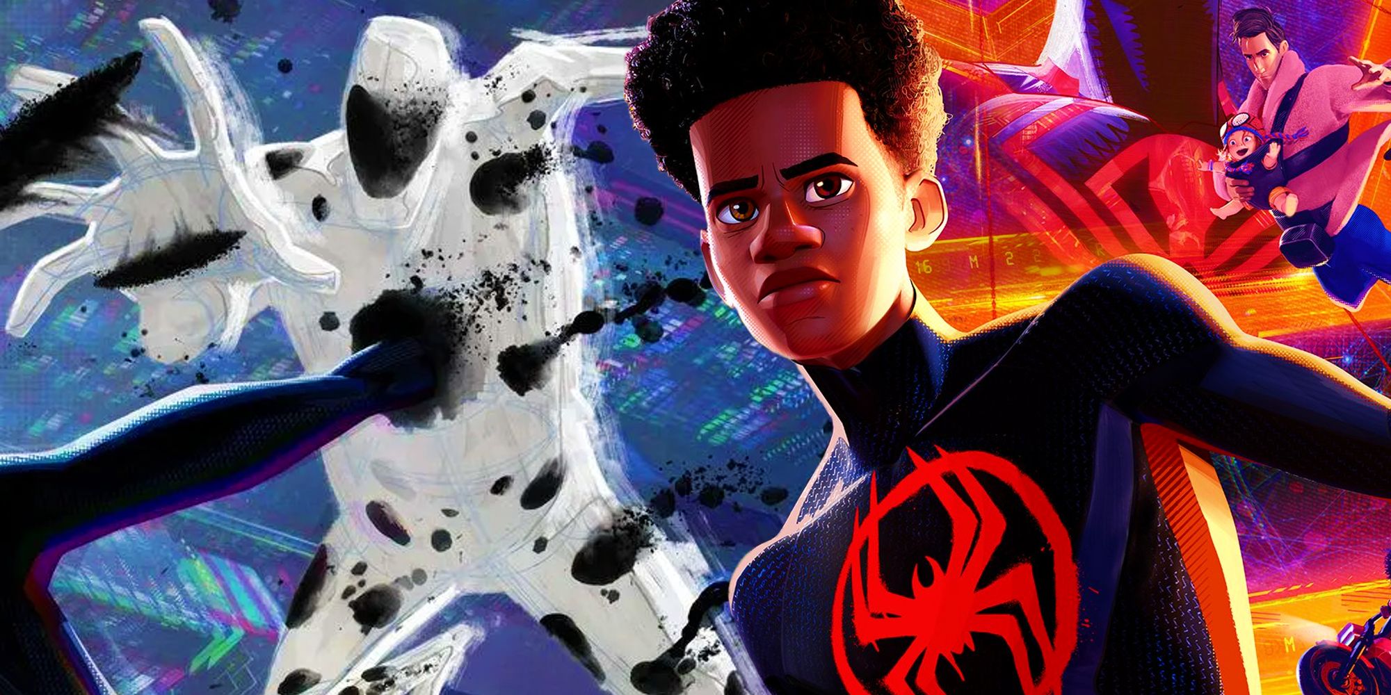 Los diseños de villanos de Spider-Verse no utilizados demuestran que una escena eliminada fue un error