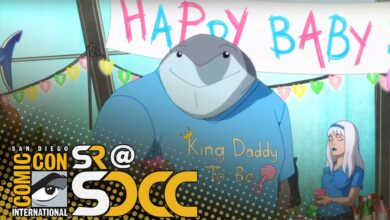 Los fanáticos de King Shark "no se sentirán decepcionados" por Harley Quinn Temporada 4 después de un papel más pequeño en la Temporada 3