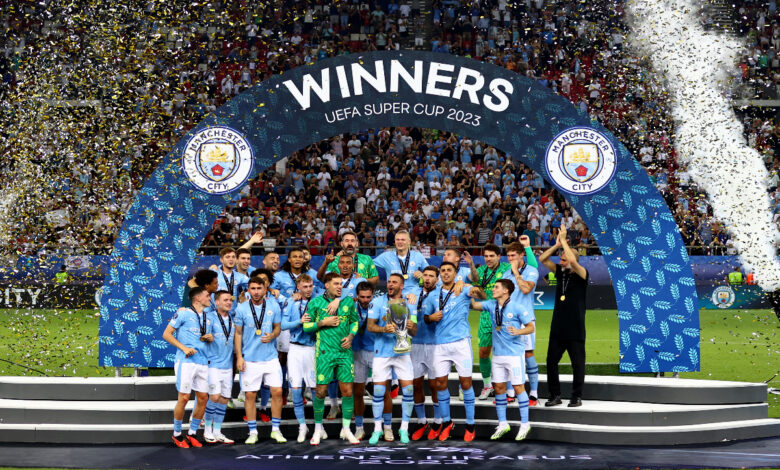 Manchester City levanta la Supercopa de Europa en Atenas | Video