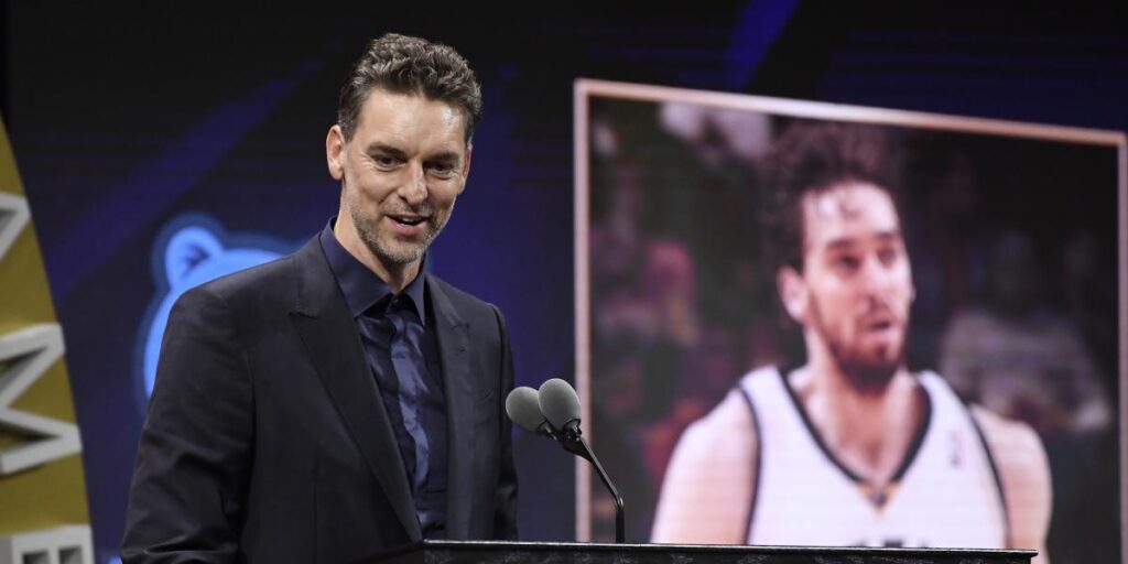 Marc Gasol, sobre la entrada de Pau en el Hall of Fame: "Es abrumador"