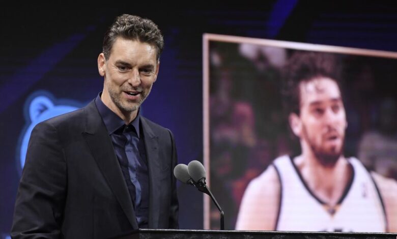 Marc Gasol, sobre la entrada de Pau en el Hall of Fame: "Es abrumador"