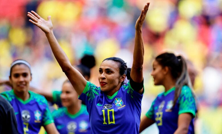 Marta, la reina del futbol, se despide de los Mundiales: "Esta ha sido mi última Copa"
