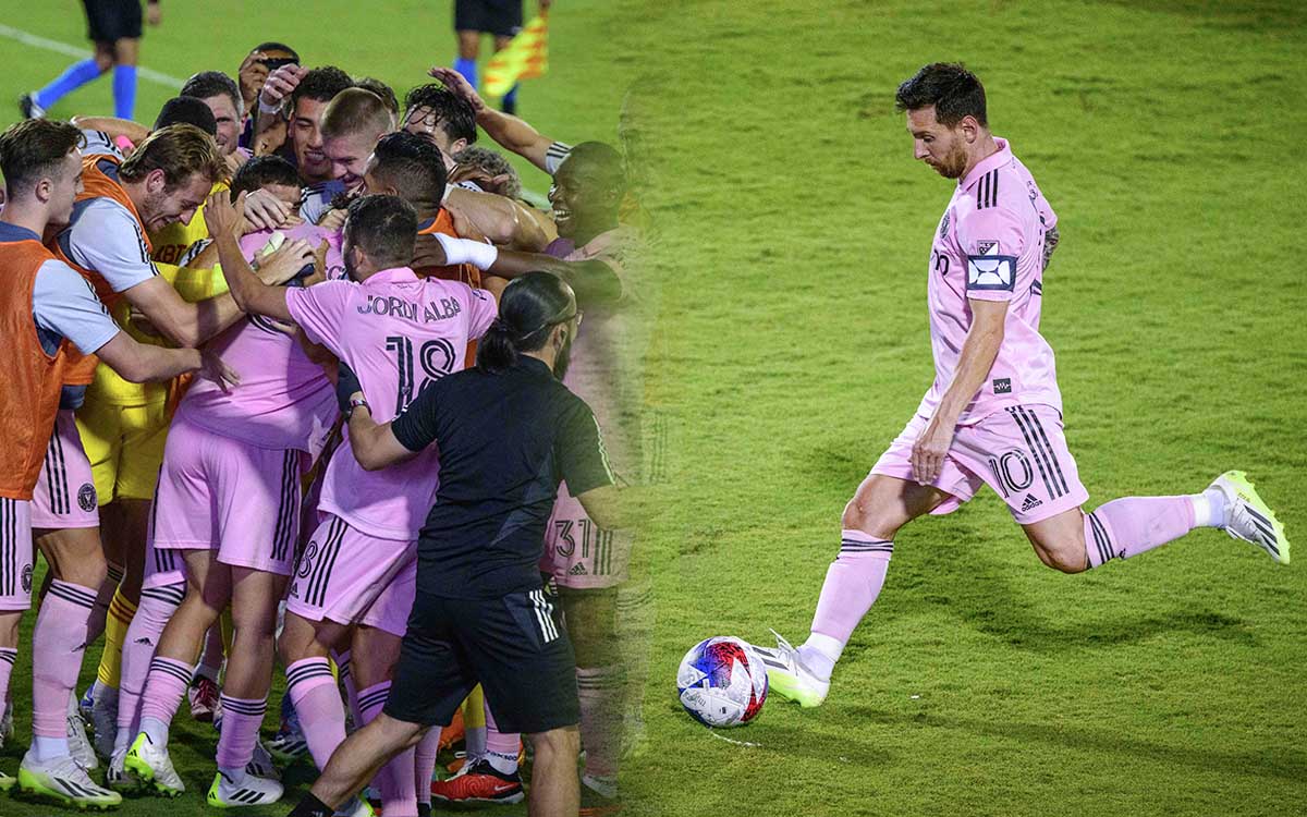 Messi juega a otro nivel: Lleva al Inter Miami a cuartos de final