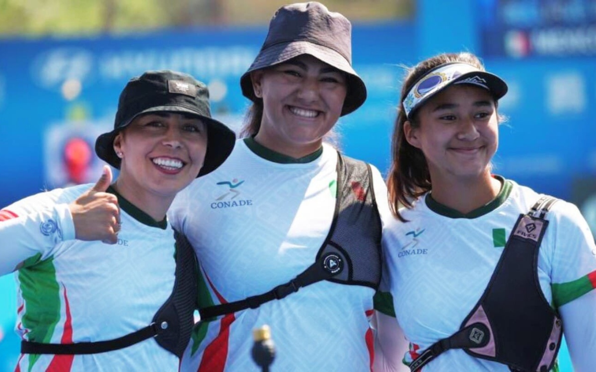 Mexicanas se cuelgan el bronce en el Mundial de Tiro con Arco y consiguen plaza olímpica