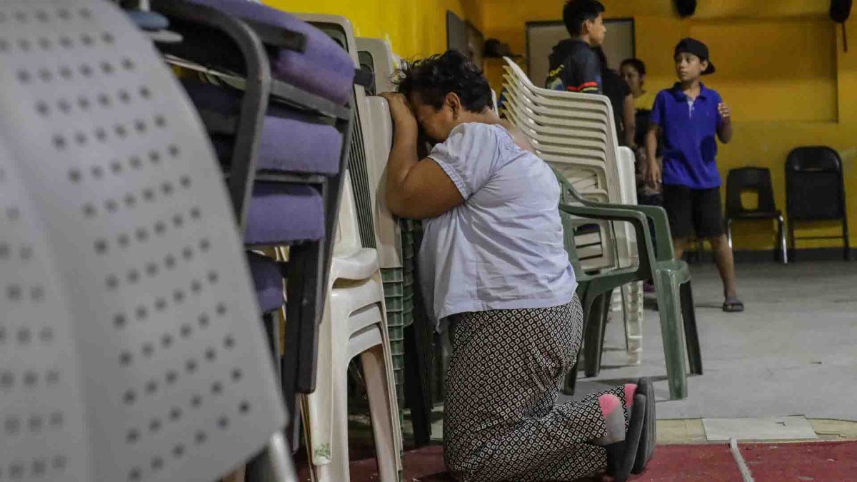 Migrantes inician ayuno indefinido para que les concedan citas de asilo